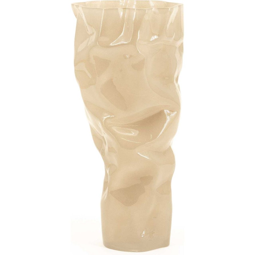 By-Boo Vase Rias Taupe 39 | Wohnaccessoires