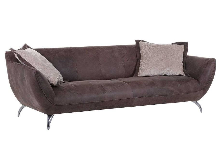 mutoni prime Megasofa Liverpool 245 Braun | Ledersofas