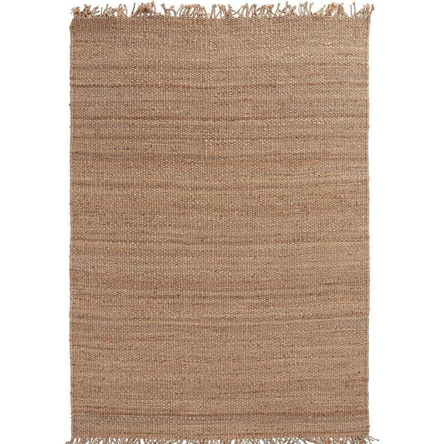 mutoni lifestyle Teppich Ruanda Braun 200X300 | Kurzflorteppiche