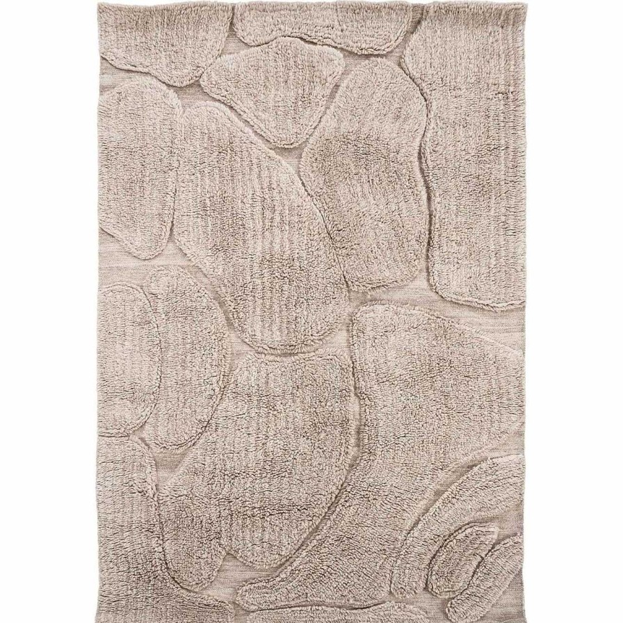 By-Boo Teppich Kala Taupe 160X230 | Hochflorteppiche