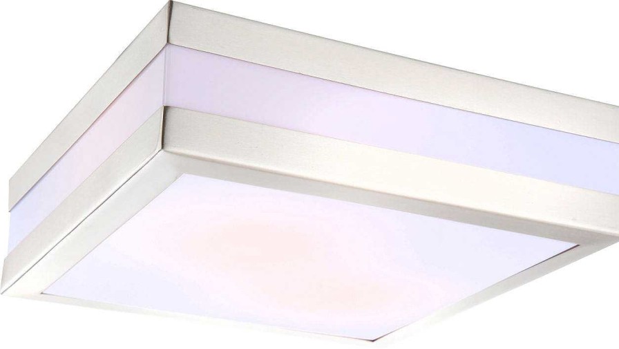 mutoni light Aussenleuchte Creek Opal 29X29X9 | Deckenleuchten Aussen