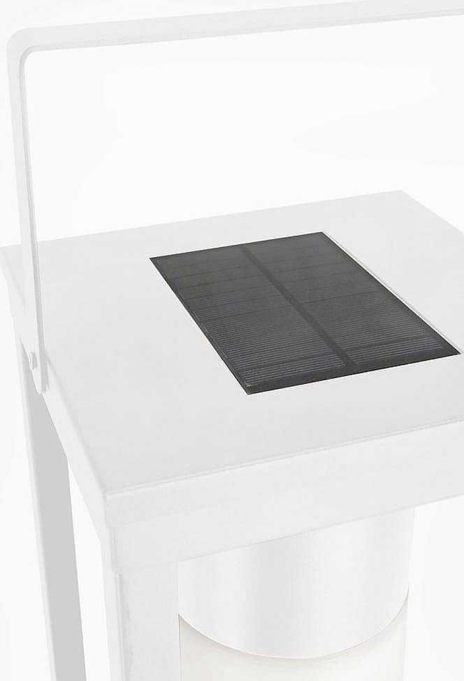 mutoni lifestyle Solarleuchte Led Weiss 20X20X75 | Solarleuchten