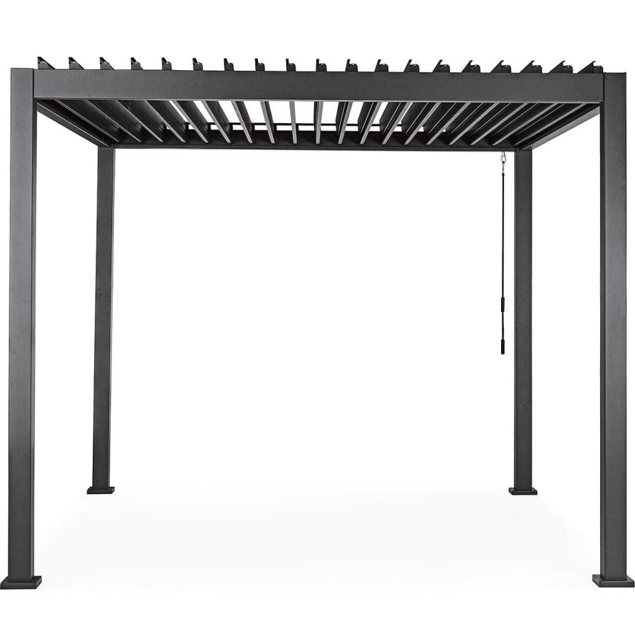 mutoni lifestyle Pergola Pacific 300X300 Anthrazit | Pavillons Und Gartenzelte