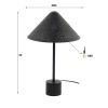 mutoni industrial Tischlampe Kosmos Charcoal | Tischleuchten