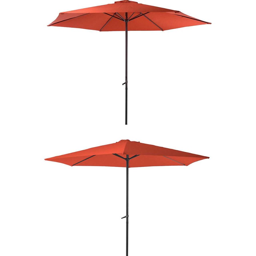 mutoni pleasure Sonnenschirm Eloria Terracotta 300X300 | Stockschirme