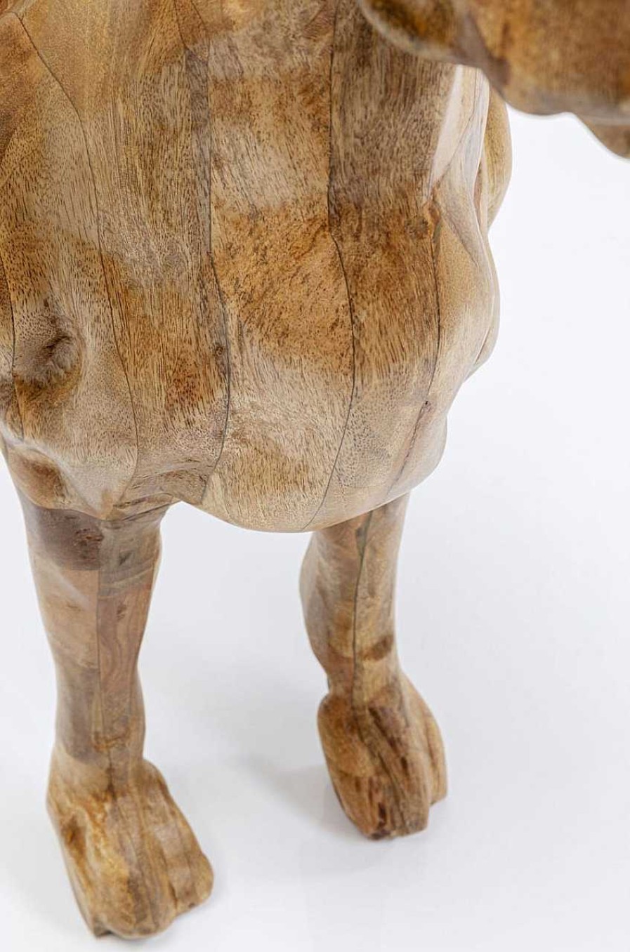 KARE Design Deko Figur Bulldog Wood 70X78 | Figuren & Skulpturen