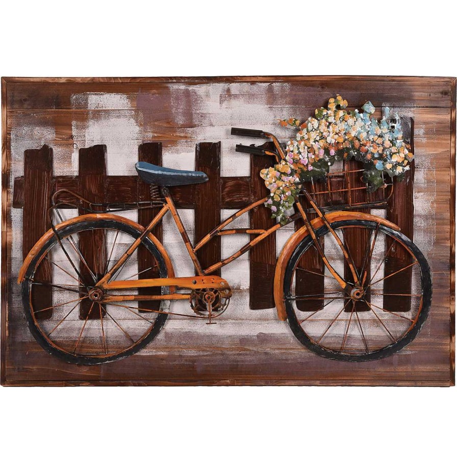 mutoni pleasure 3D Metallbild Fahrrad Visionik 120X80 | Mutoniart