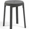 NARDI outdoor Garten Hocker Stack Mini Grau | Gartenhocker