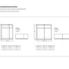 Jutzler Schwebeturenschrank Eichendekor Cremeweiss 152.2 X 195 | Kleiderschranke