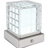 mutoni light Tischleuchte Lunki Metall Silber Matt Led 10 | Led-Tischleuchten