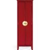 mutoni inspiration Schrank Luna Mangoholz Rot 60X180 | Schranke