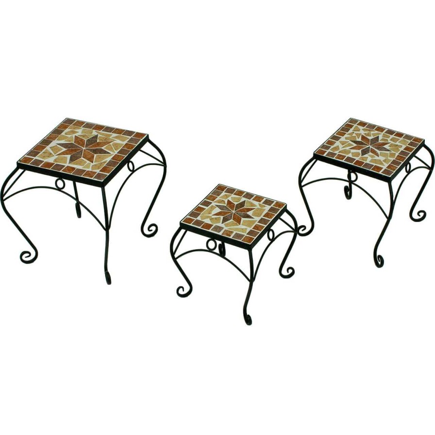 mutoni pleasure Blumenstander Erebus Mosaik (3-Er Set) | Gartendeko