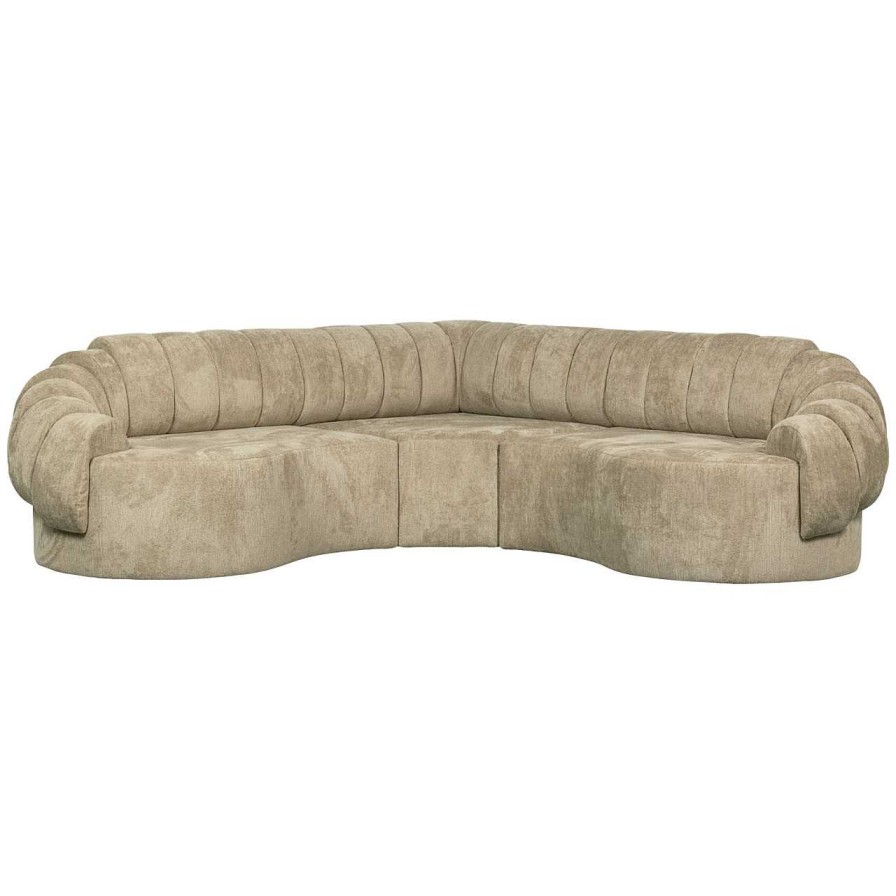 mutoni living Ecksofa Croissant Pistachio 260X260 | Ecksofas