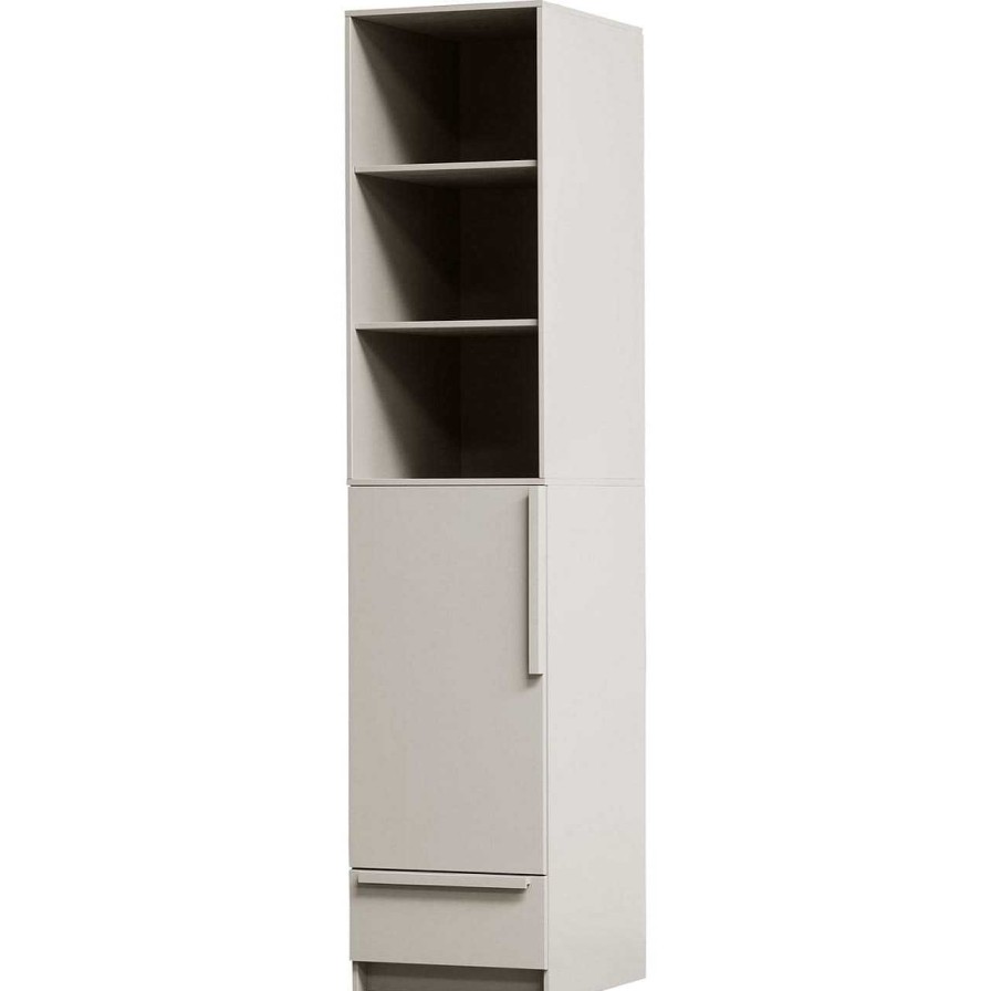 mutoni living Kleiderschrank Pure 1-Turig Kiefer Dust 48X215 | Kleiderschranke