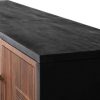 mutoni inspiration Sideboard Adra Mangoholz Schwarz 170X84 | Sideboards