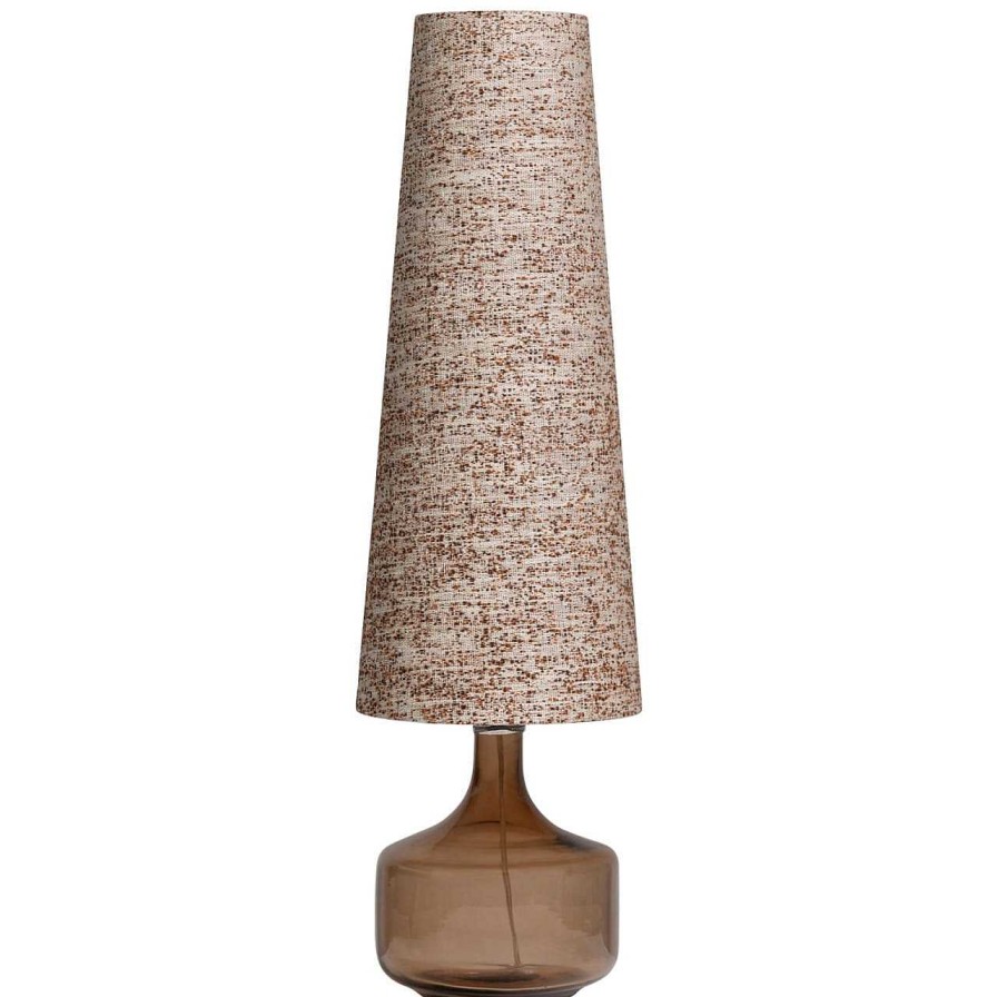 mutoni living Tischlampe Autumn 1 Braun Melange 90 | Tischleuchten