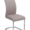 mutoni lifestyle Freischwingerstuhl Myra Kunstleder Cappuccino | Freischwinger