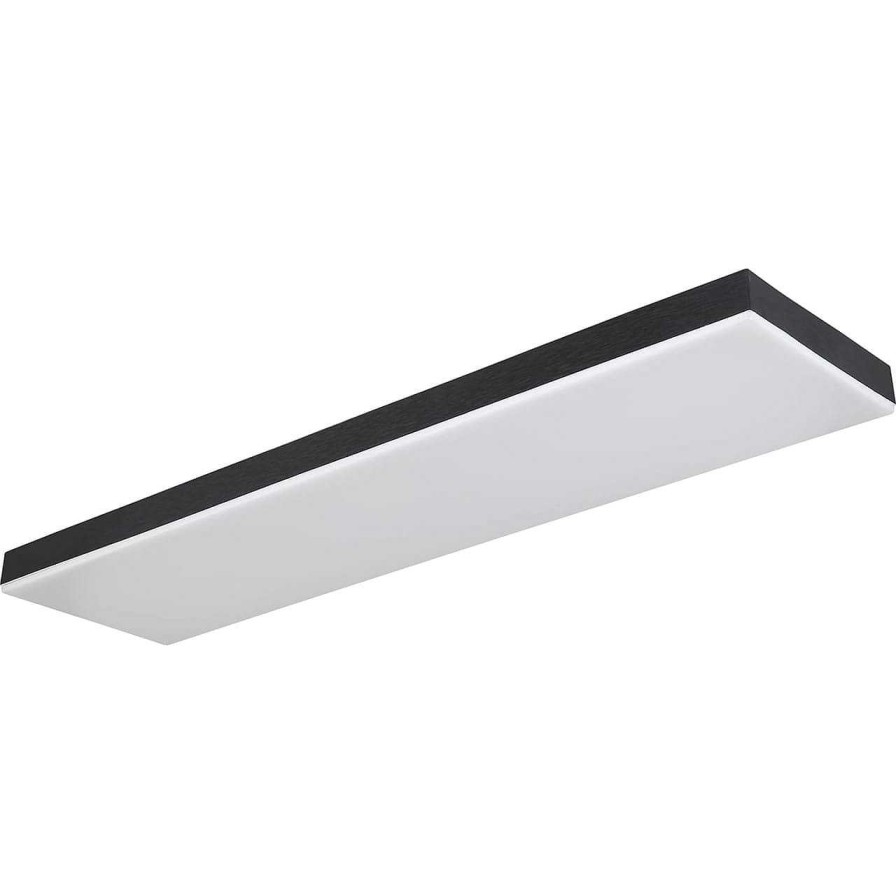 mutoni light Deckenleuchte Doro Metall Schwarz Weiss Led 80 | Led-Deckenleuchten