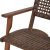 mutoni pleasure Garten Sitzgruppe Sonora Braun (3-Er Set) | Balkon-Sets