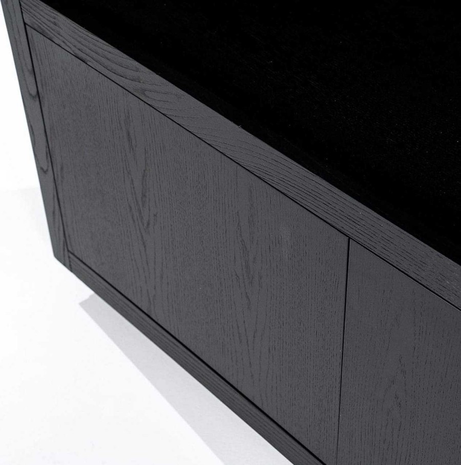 Eleonora Highboard Helsinki Schwarz 120X220 | Highboards