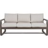 mutoni lifestyle Gartensofa Merrigan 3-Sitzer Coffee | Gartensofas