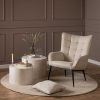 mutoni scandi Sessel Rowdan Beige | Design Sessel