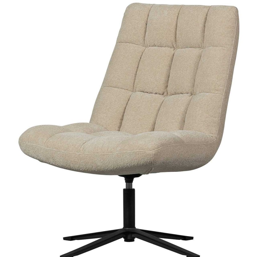 mutoni living Drehsessel Job Boucle Sand | Design Sessel