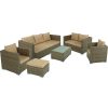 mutoni pleasure Gartenlounge Murcia Braun | Gartenlounge