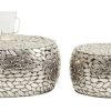 KARE Design Couchtisch Pebbles Deluxe Silber (2/Set) | Couchtische