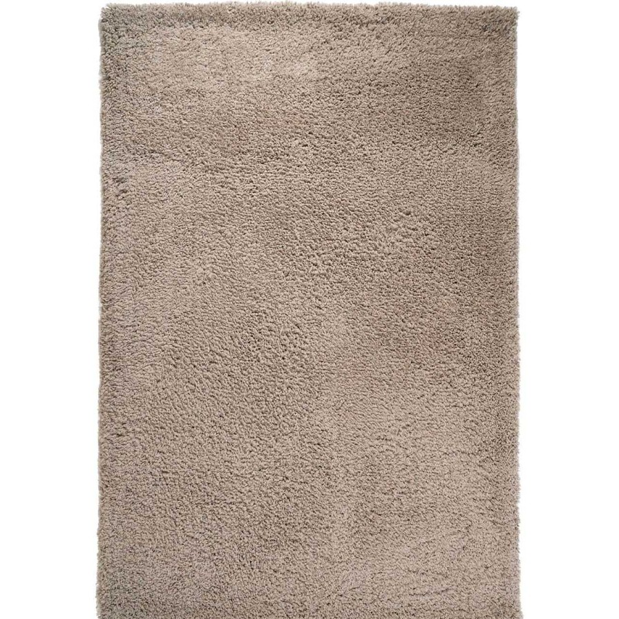 By-Boo Teppich Fez Taupe 190X290 | Hochflorteppiche