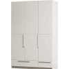 mutoni living Kleiderschrank Pure 3-Turig Kiefer Dust 142X215 | Kleiderschranke