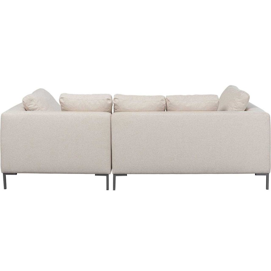 KARE Design Ecksofa Gianni Xs Creme Rechts | Ecksofas