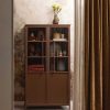 mutoni living Vitrinenschrank Exhibit Tan 99X170 | Vitrinen