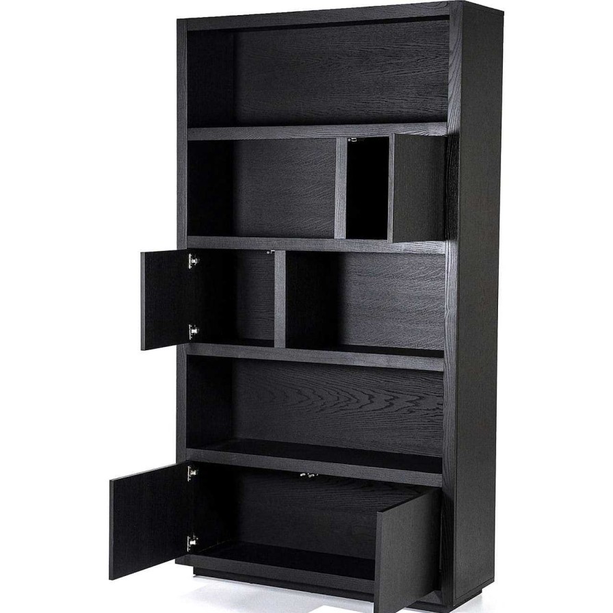 Eleonora Highboard Helsinki Schwarz 120X220 | Highboards