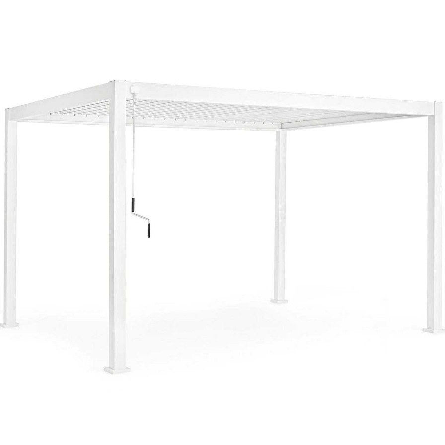 mutoni lifestyle Gartenpavillon Ocean Weiss 300X400 | Pavillons Und Gartenzelte