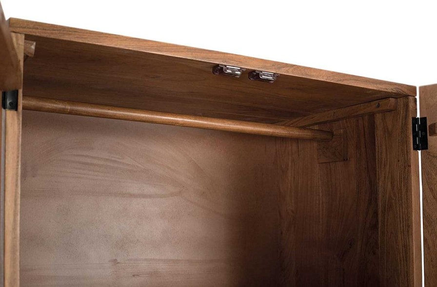 mutoni inspiration Schrank Amano Akazienholz Natur 90X180 | Schranke