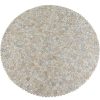 KARE Design Teppich Circle Beige Rund 250 | Felle & Fellteppiche