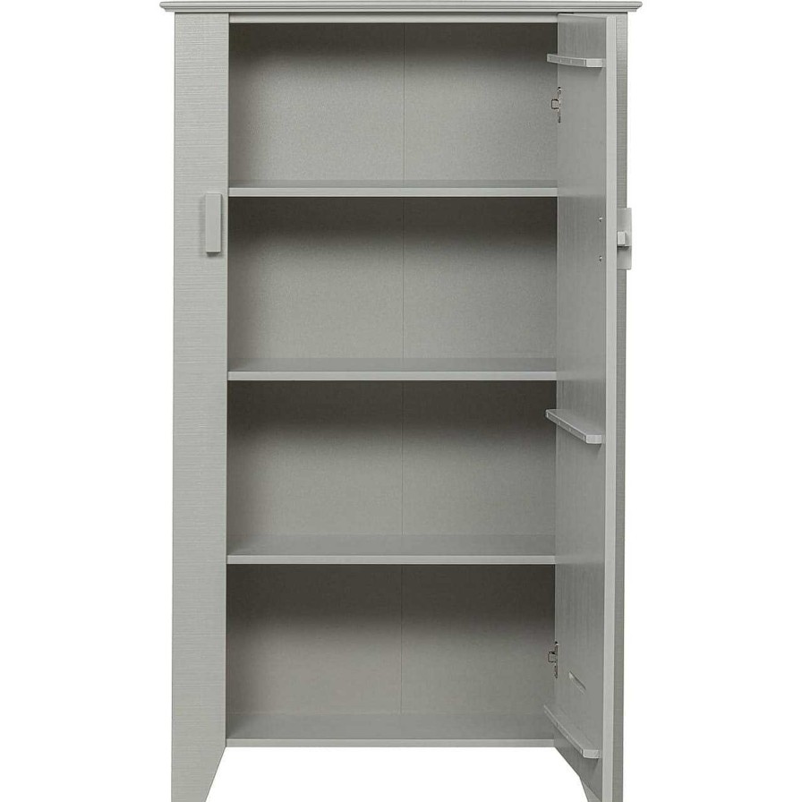 mutoni living Bauernschrank Gijs Kiefer Nebelweiss 85X142 | Highboards