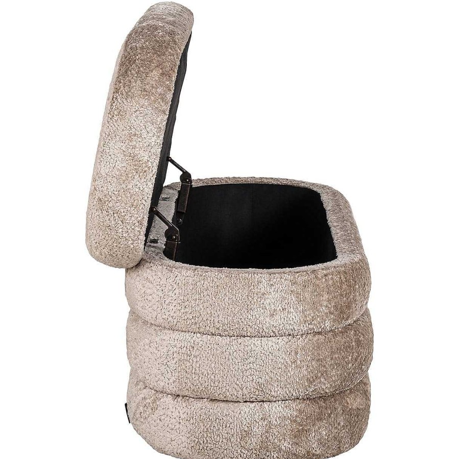 Richmond Interiors Pouf Camille Sheep Nature | Hocker