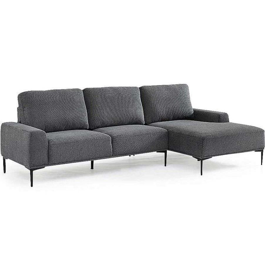 mutoni lifestyle Bettsofa Washington Dunkelgrau | Bettsofas