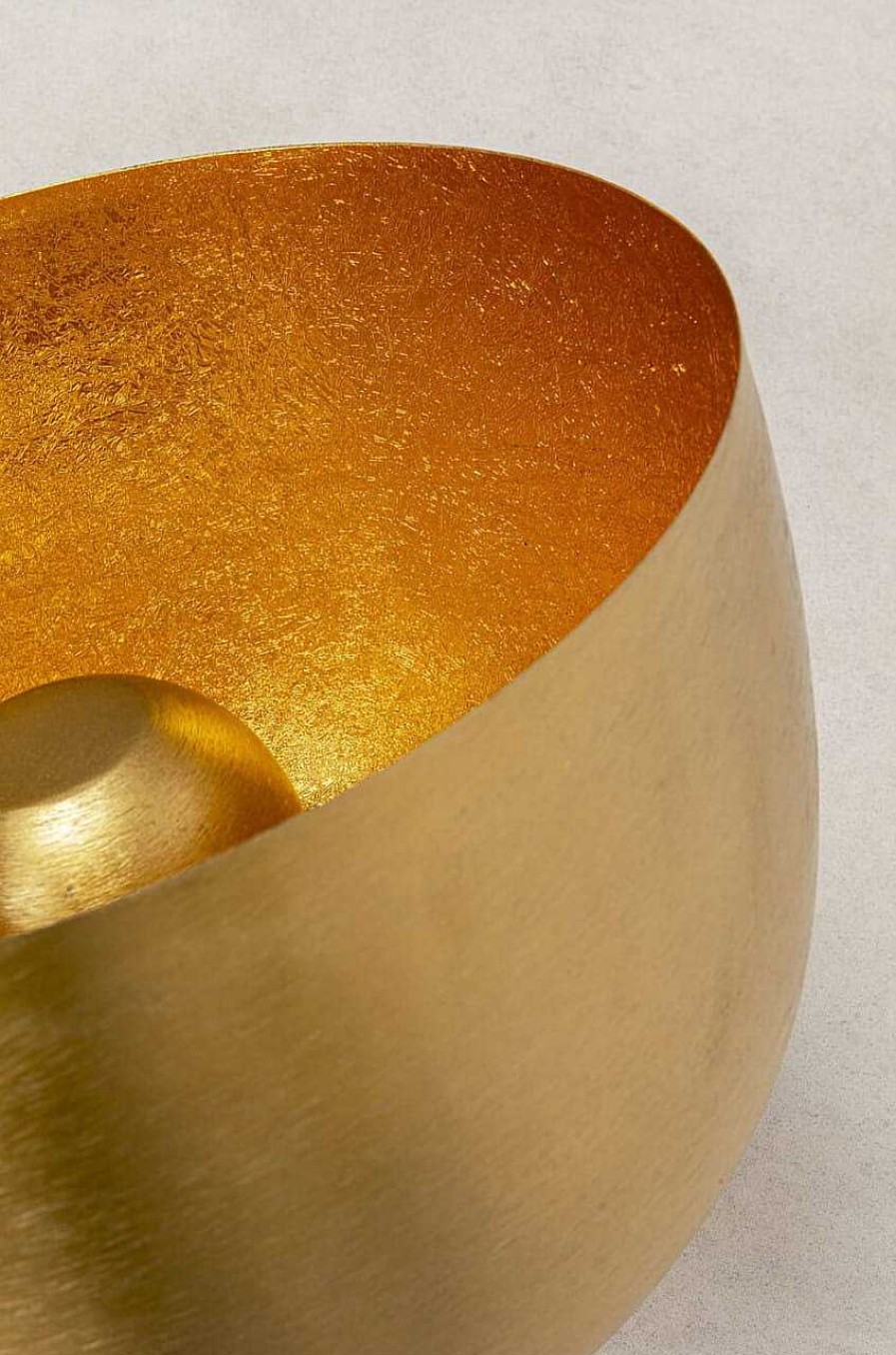 KARE Design Bodenleuchte Apollon Smooth Gold Rund 35 | Bodenleuchten