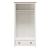 mutoni trend Kleiderschrank Kiefer Massiv 91X54X185 | Kleiderschranke