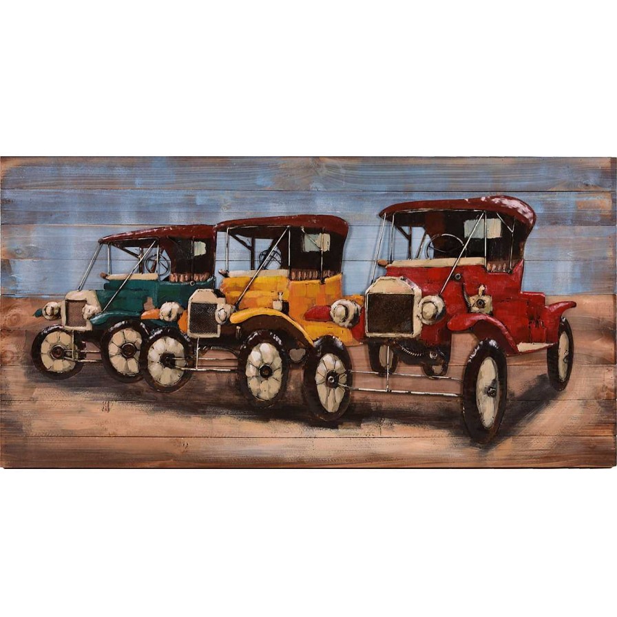 mutoni pleasure 3D Metallbild Oldtimer Visionik 140X70 | Mutoniart