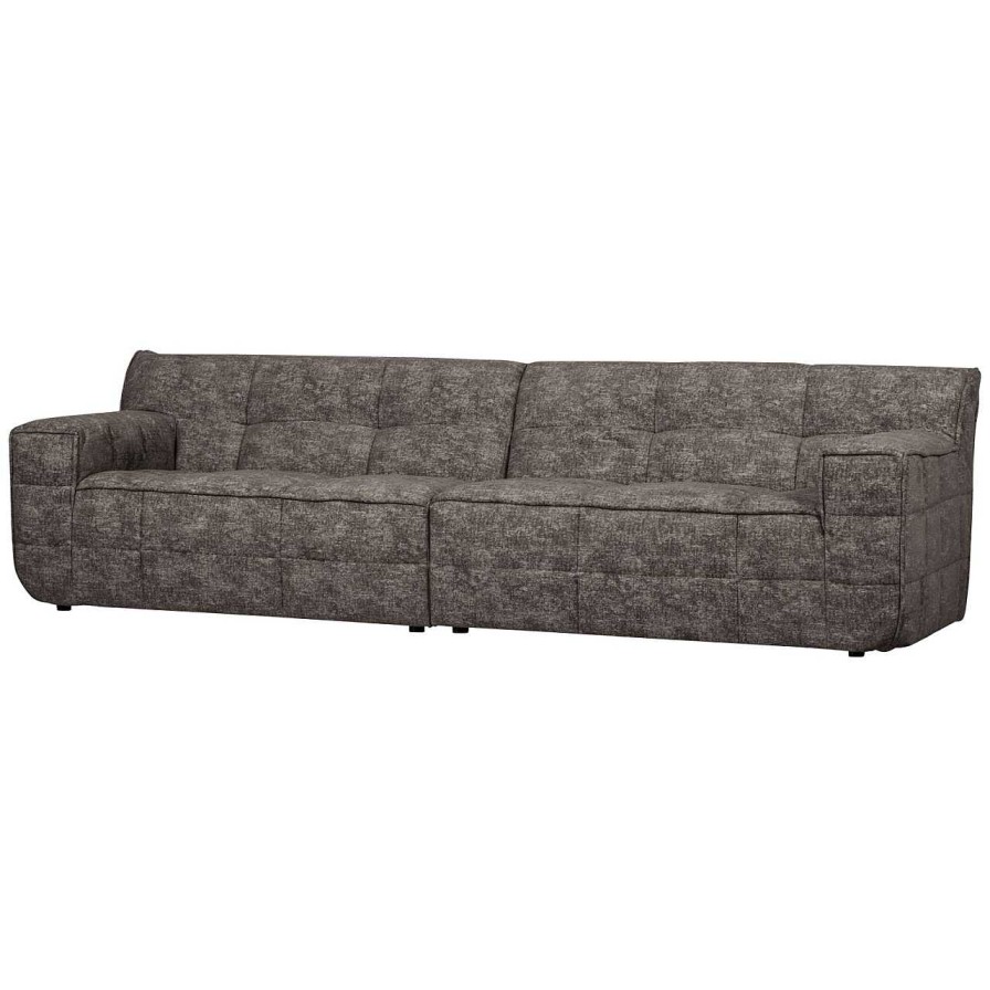 mutoni living Sofa Timor 4-Sitzer Graphite Melange 297 | Sofas