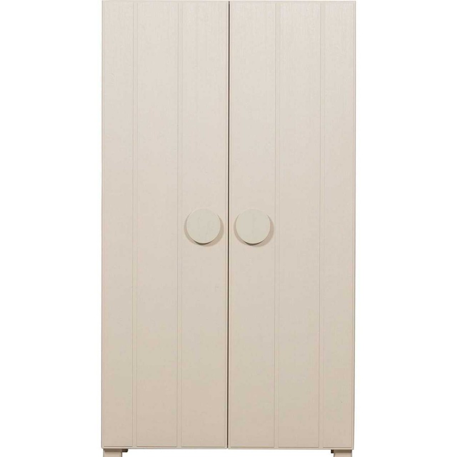 mutoni living Kleiderschrank Noah Kiefer Geburstet Dust 200X110 | Kleiderschranke