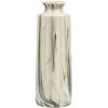 mutoni living Vase Strike Keramik Offwhite/Schwarz 40 | Vasen