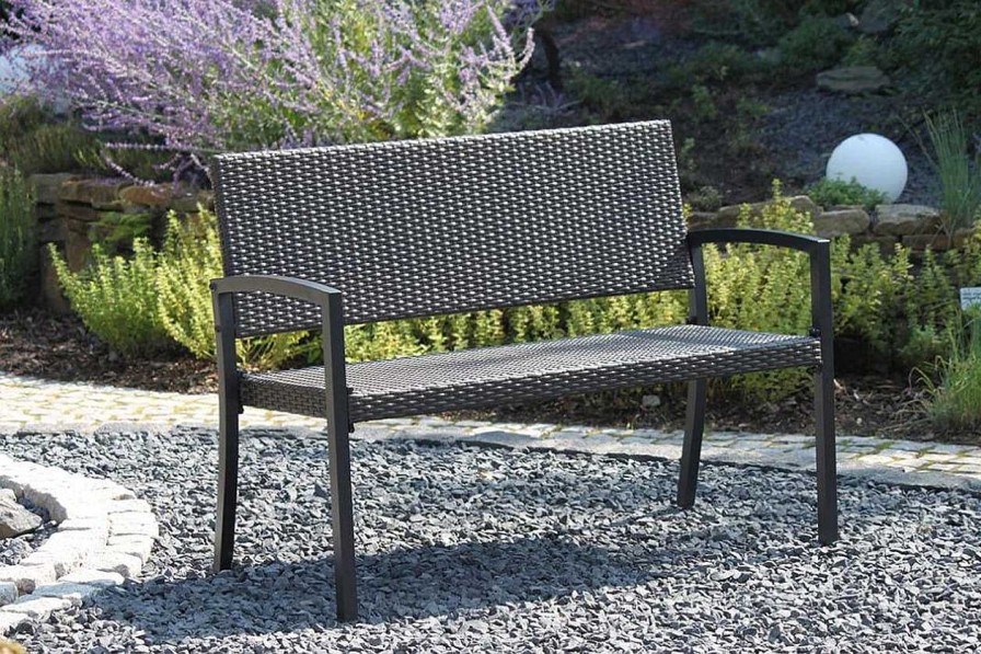 mutoni pleasure Gartenbank Sanremo Braun 116 | Gartenbanke