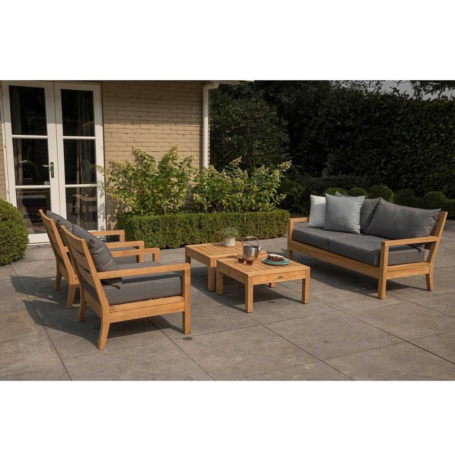 mutoni living Gartensofa St. Peter Teak 160 | Gartensofas