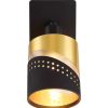 mutoni light Strahler Or Metall Gold Schwarz Matt 1Xe14 | Wandleuchten