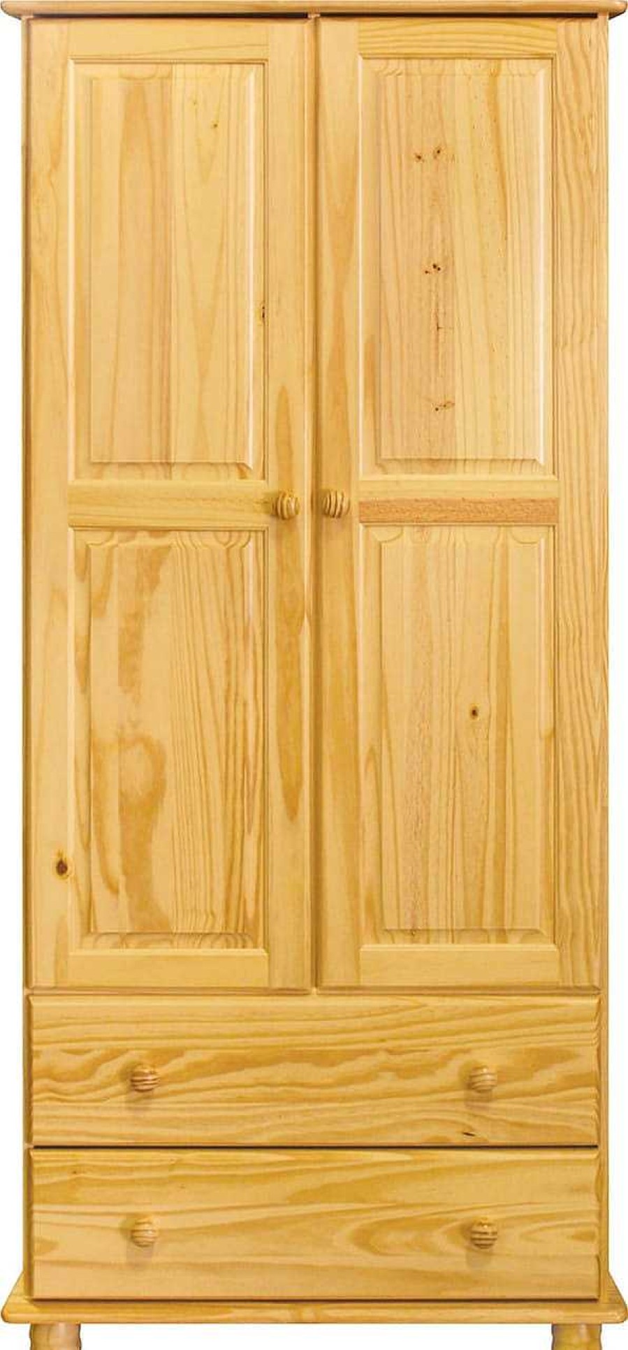 mutoni sweet home Kleiderschrank Bronda Kiefernholz Natur 177 | Kleiderschranke